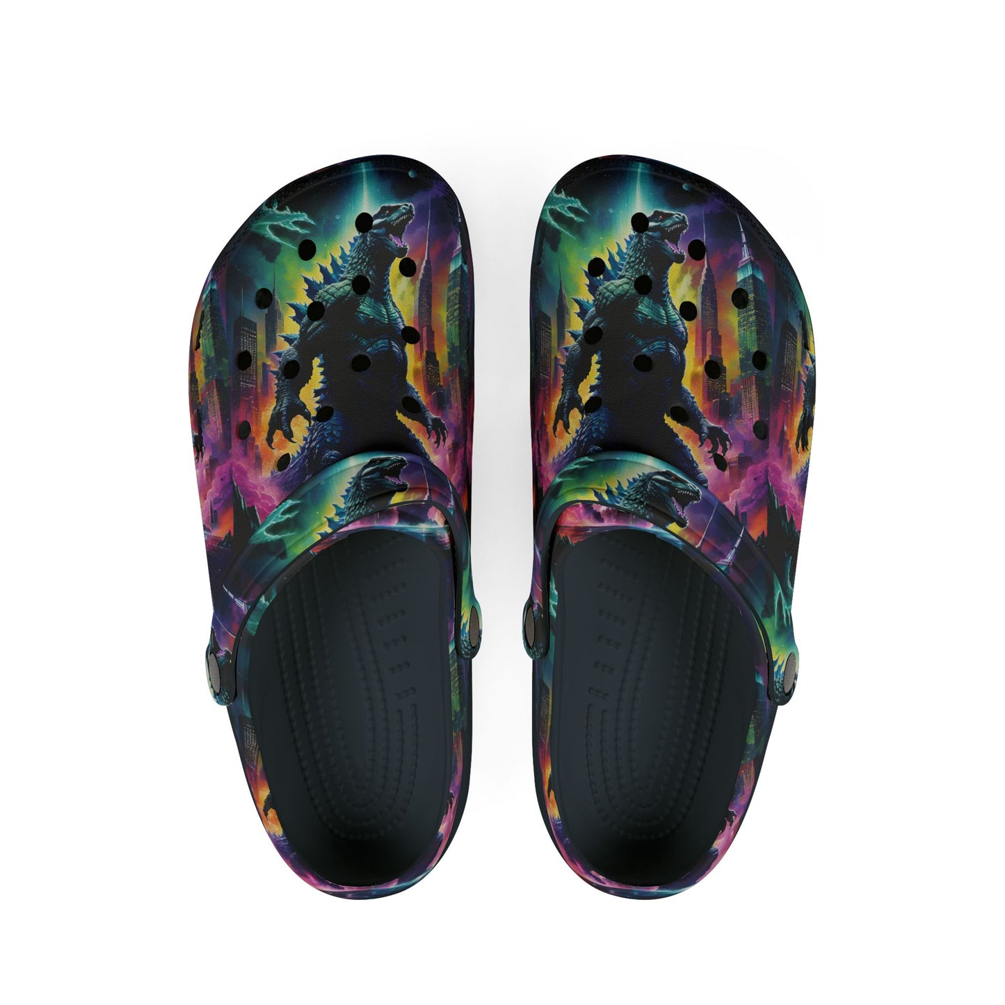 NYC Godzilla Rubber Shoes
