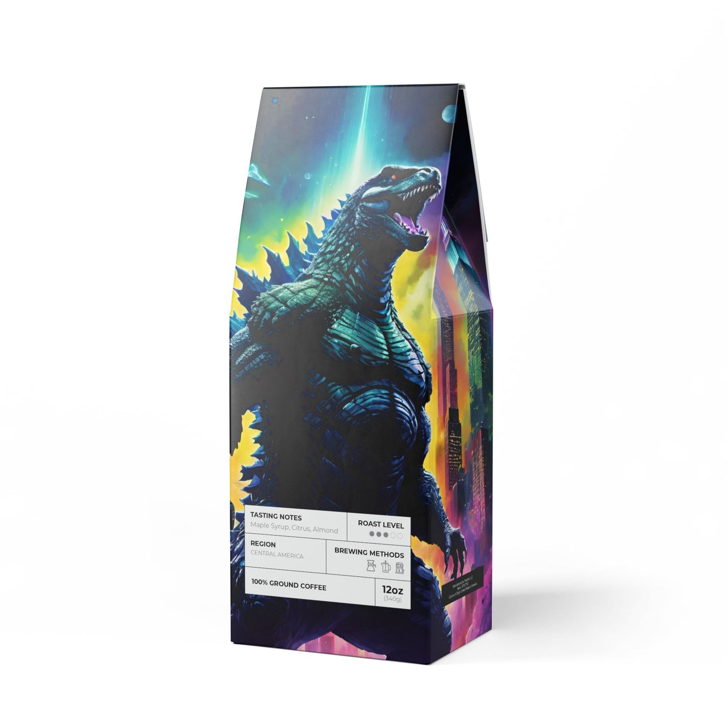 Kaiju Inspired Coffee – Godzilla Nuclear Art Medium Roast