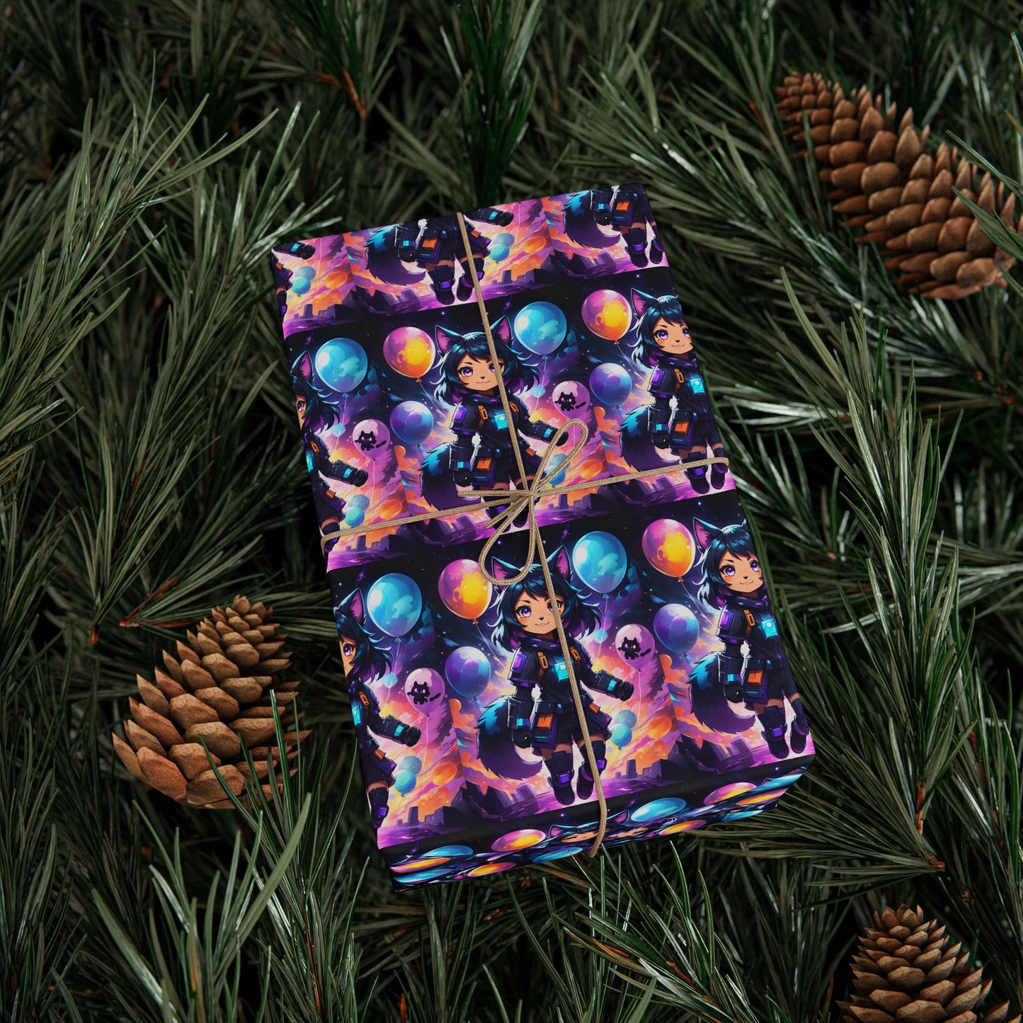 Aphmau birthday wrapping paper