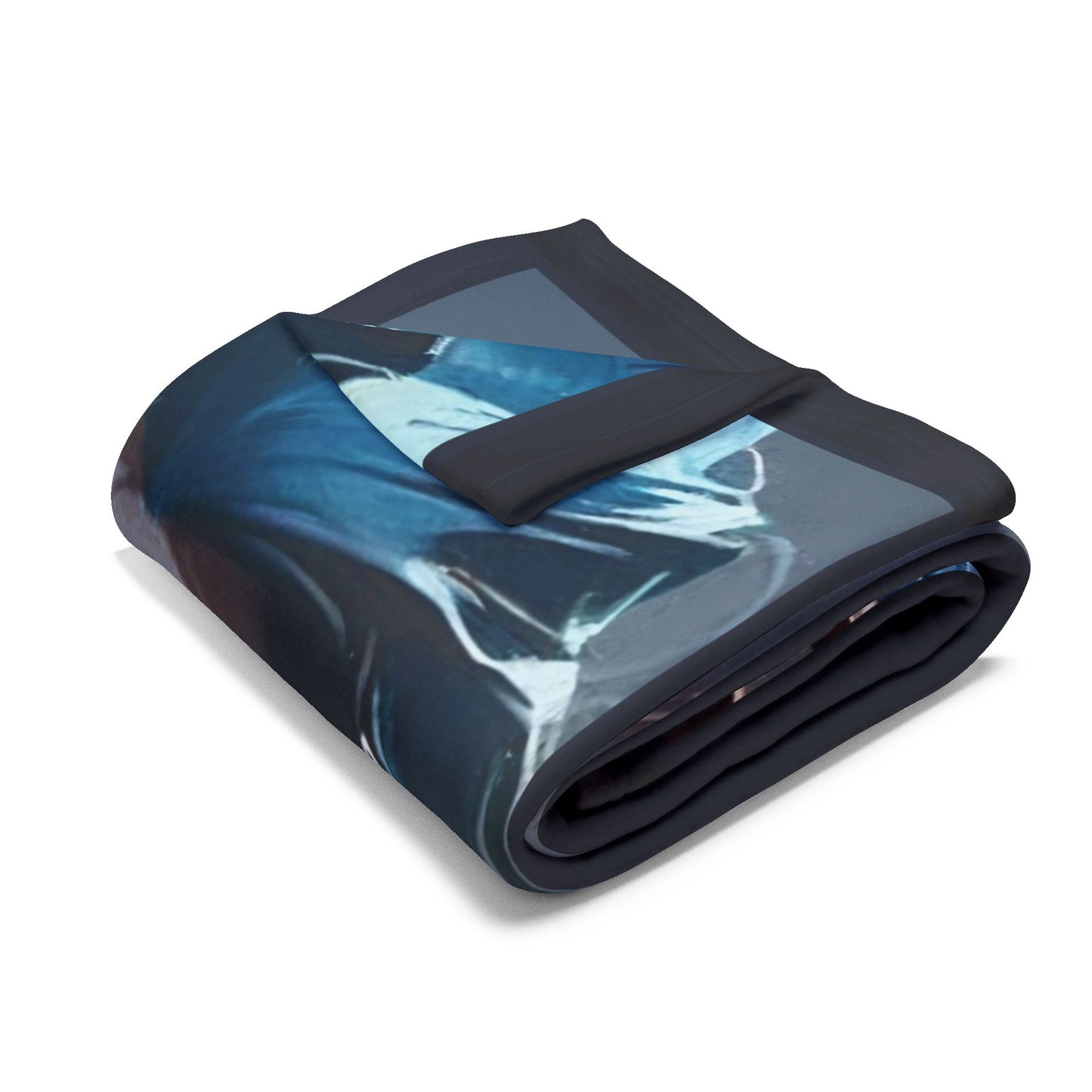 Fleece Blanket - Jinx Anime Art Throw Blanket for Japanese Anime and Manga Lovers