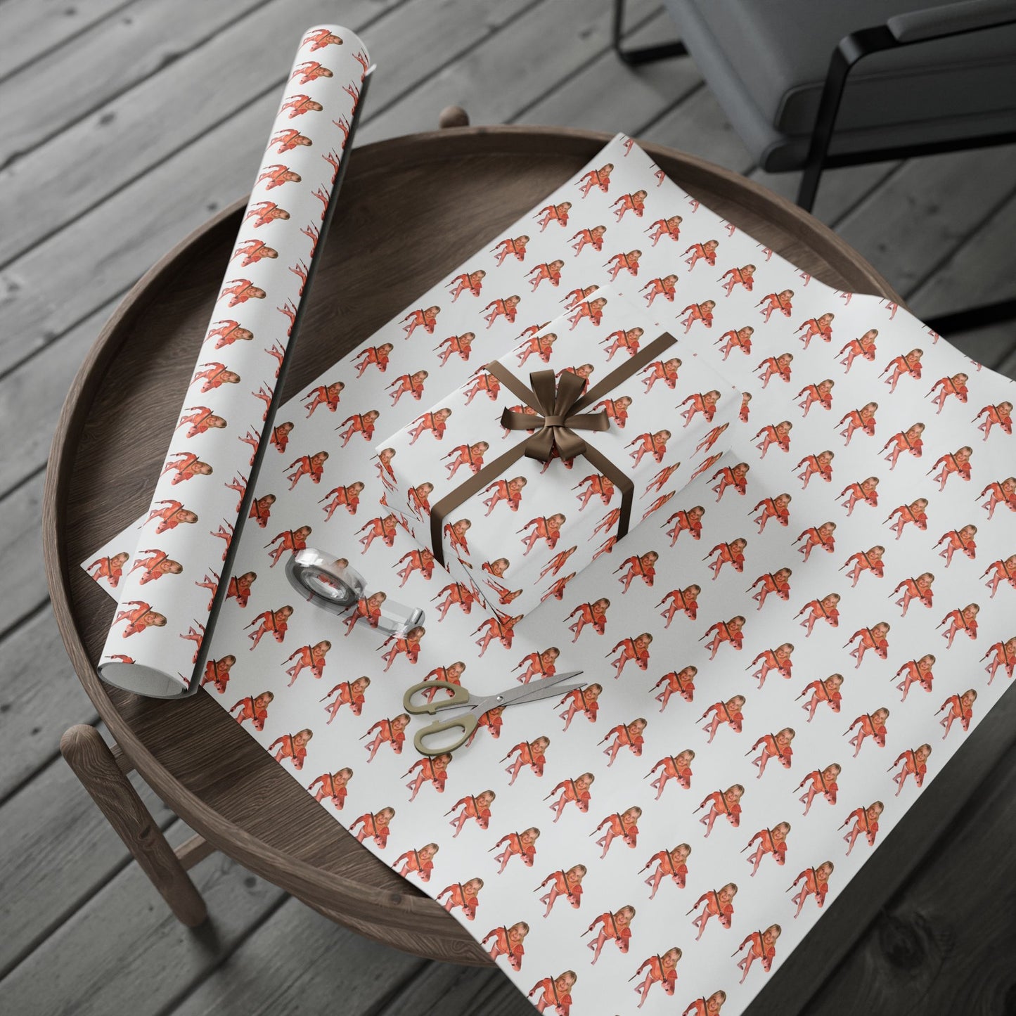 Wrapping Paper - Britney Knife Dance Viral Funny Gift Wrap