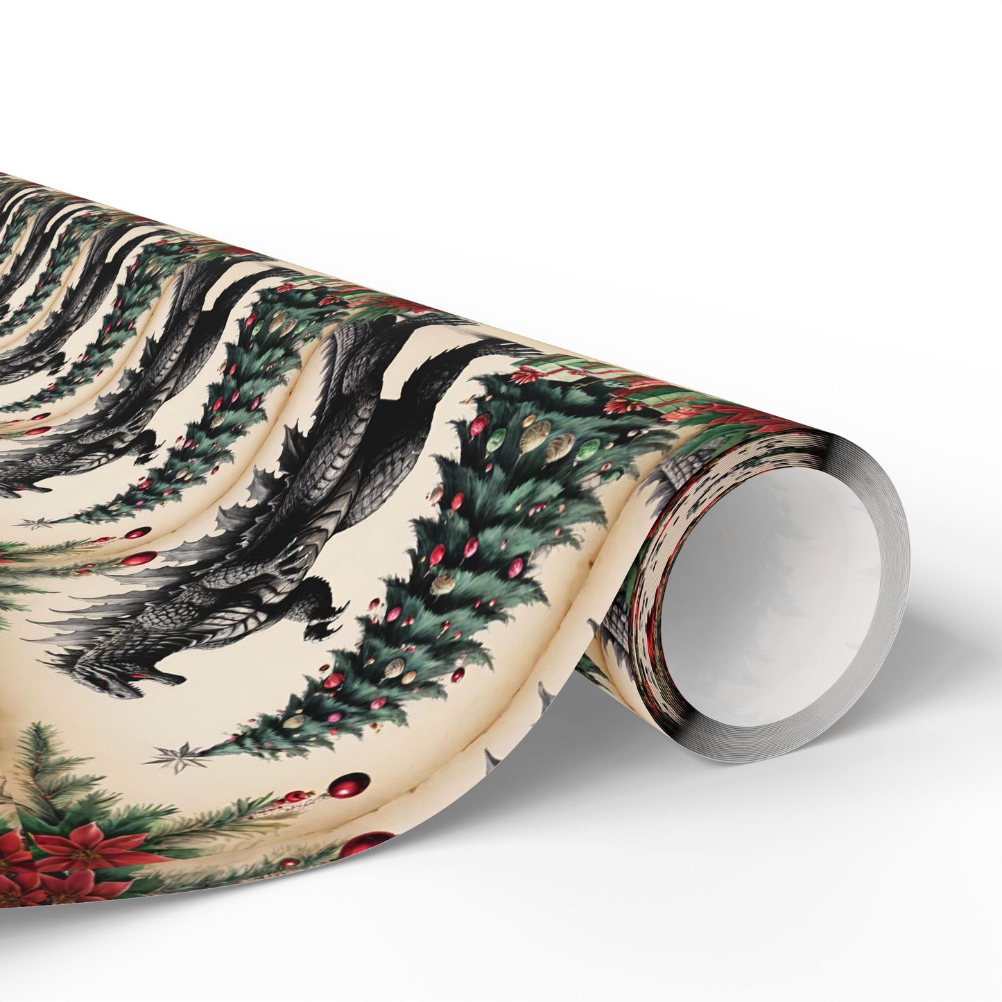 Wrapping Paper Godzilla Christmas Gift Wrap