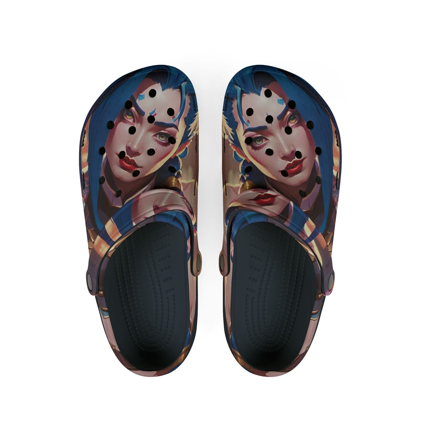 Anime Shoes, Japanese Manga Rubber Footwear for jinx Anime Lovers