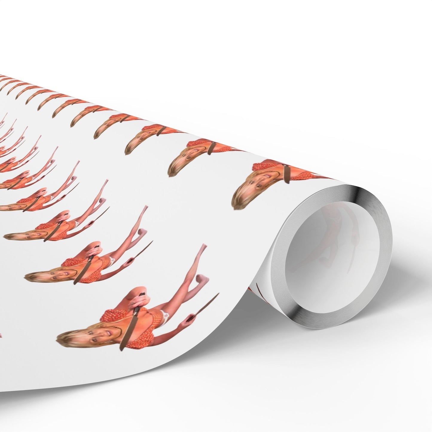 Wrapping Paper - Britney Knife Dance Viral Funny Gift Wrap