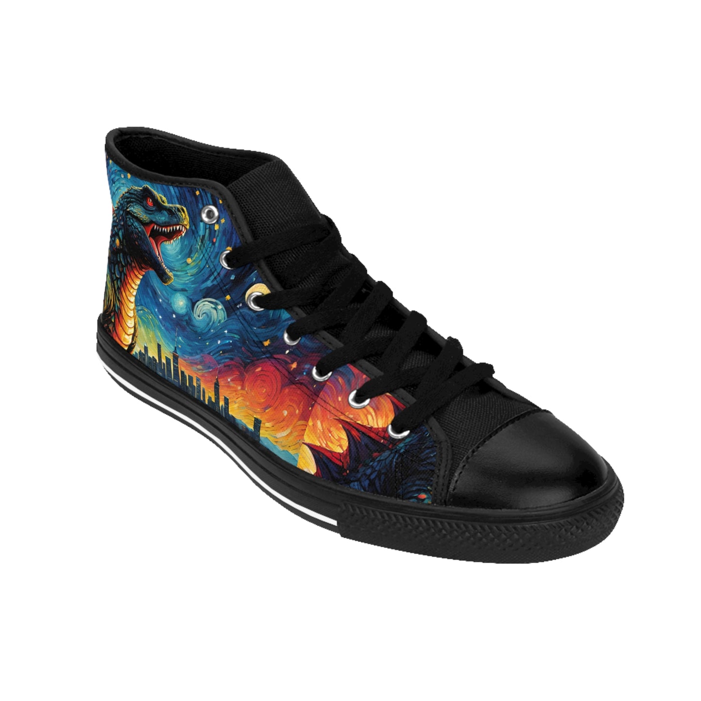 Sneakers Godzilla Starry Night Kaiju Accessories