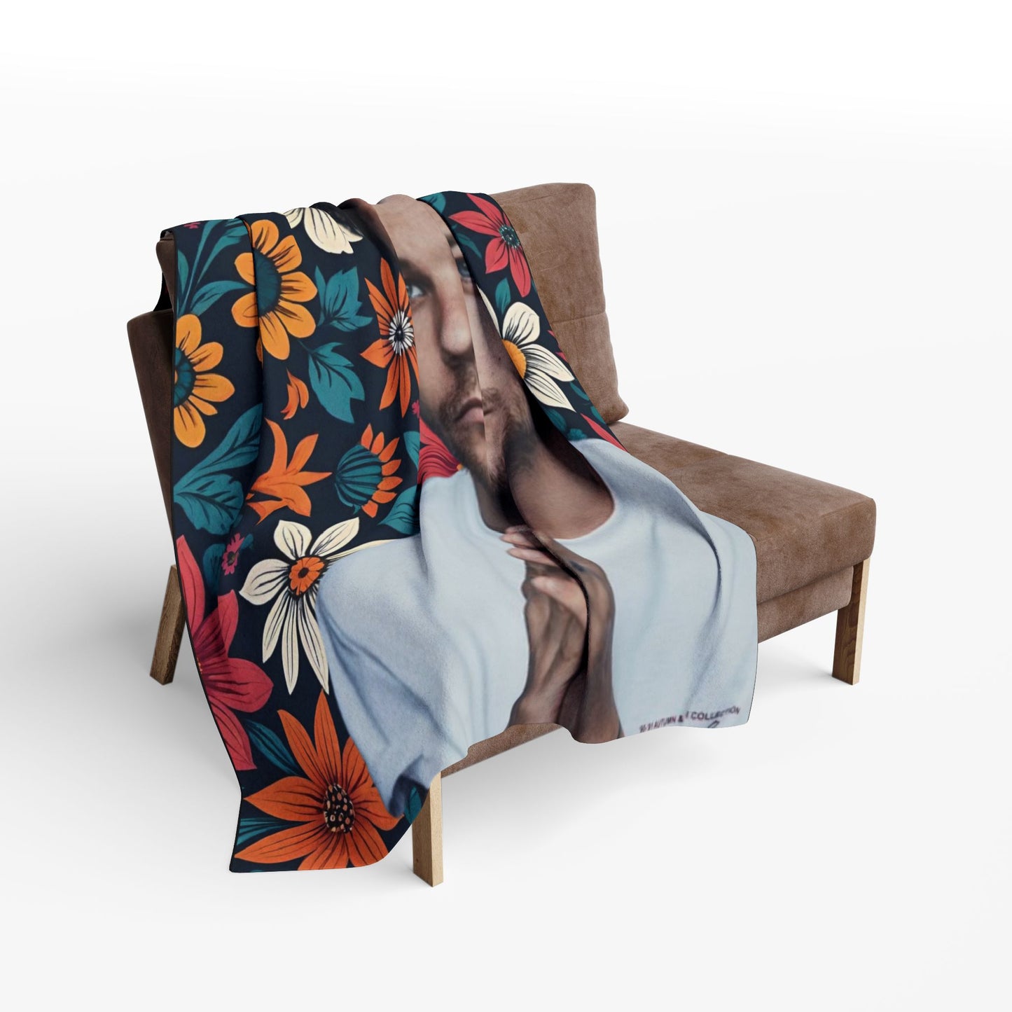 Fan Art Fleece Blanket - Louis Fan Art Tomlinson Inspired Throw Blanket