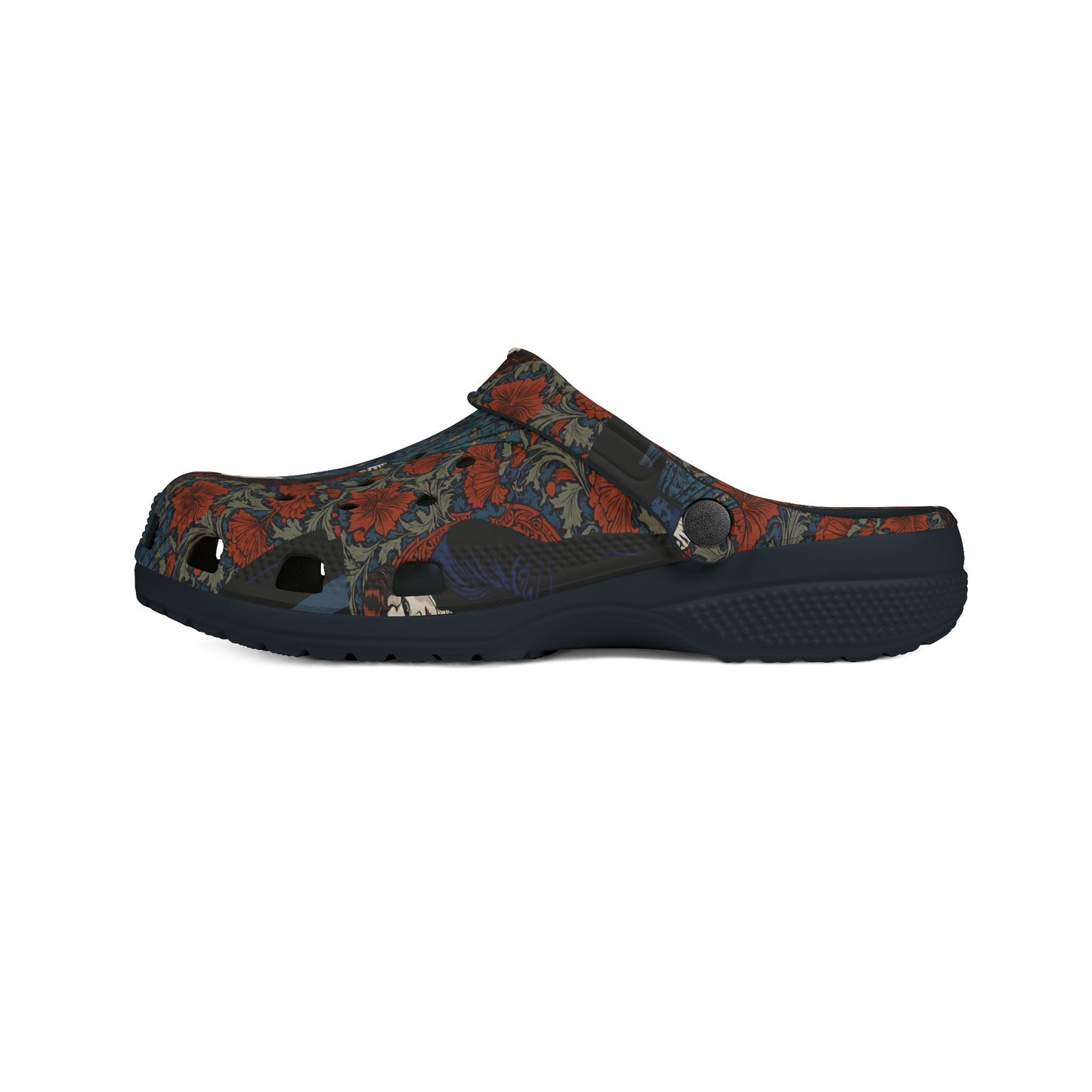 Rubber Shoes, Vampire Novel Art, Romantic Vampire Fan Clogs, Vampire Romance Movie Slides