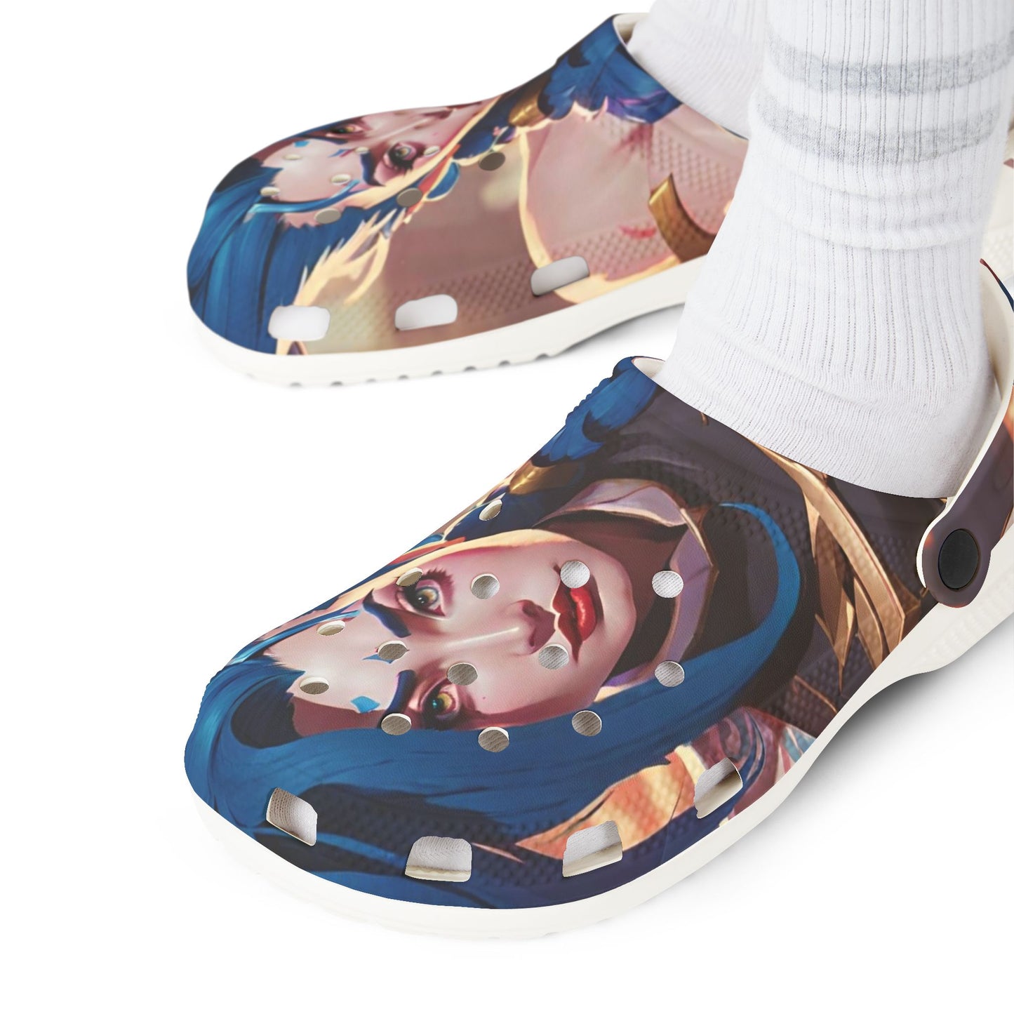 Anime Shoes, Japanese Manga Rubber Footwear for jinx Anime Lovers