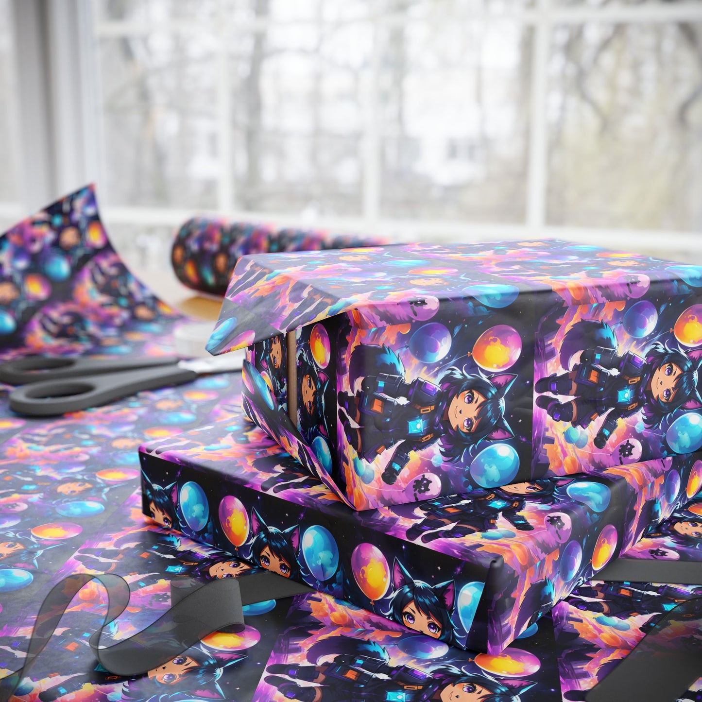 Aphmau birthday wrapping paper