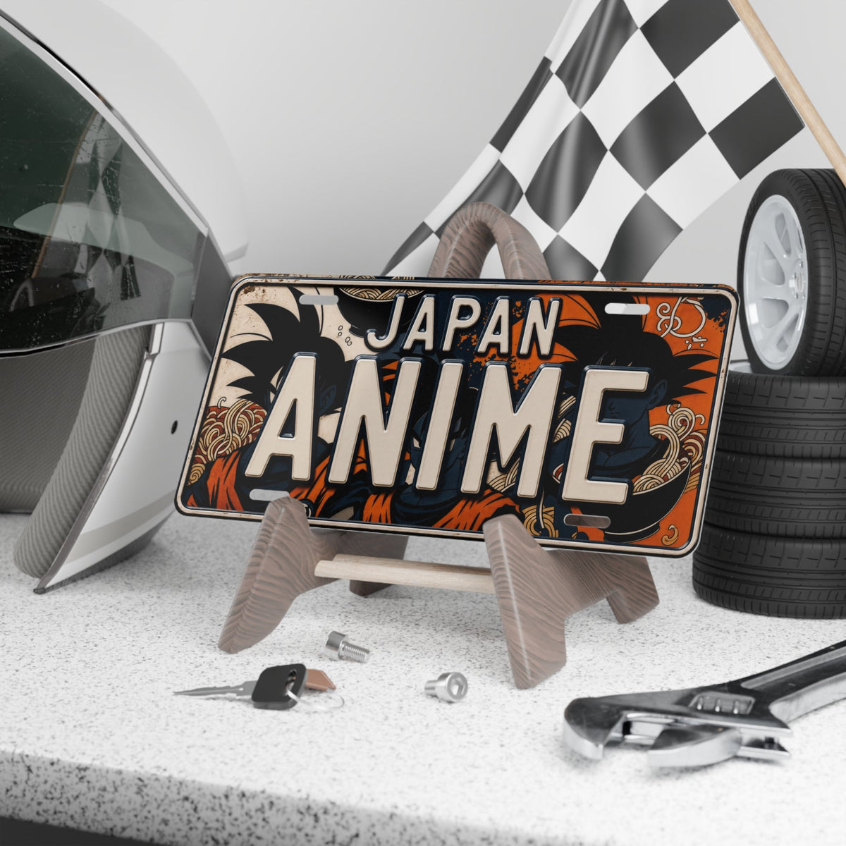 Anime Front License Plates - Japanese Vanity Plates