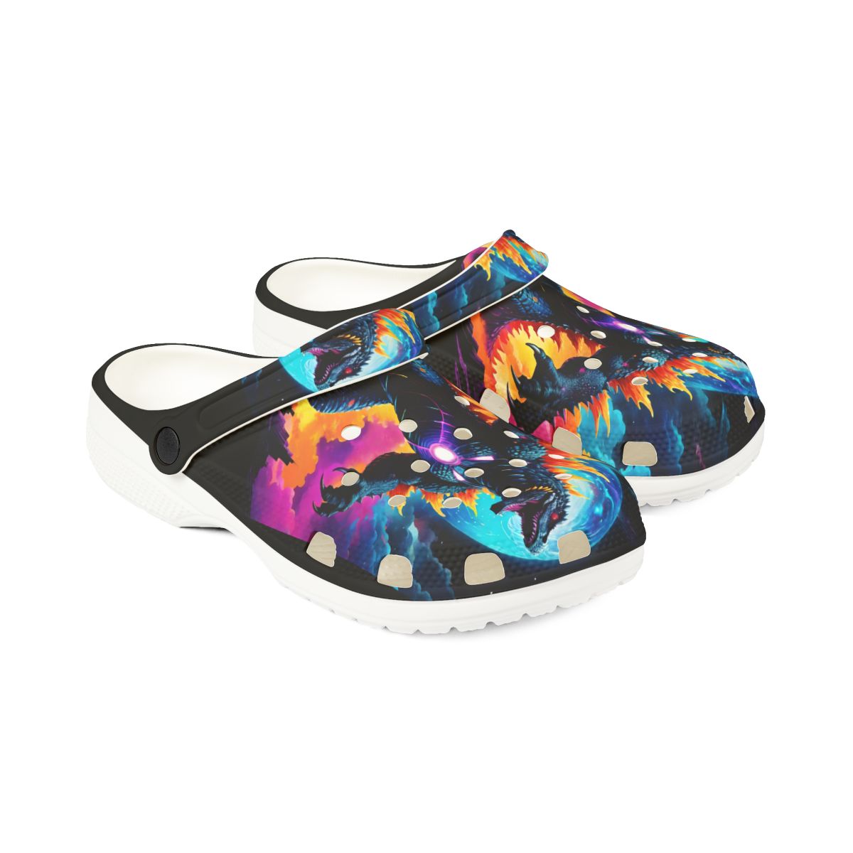 Giant Monster Shoes - Retro Kaiju & Japanese Streetwear Clogs