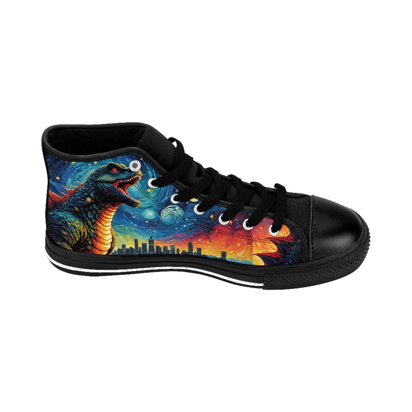 Sneakers Godzilla Starry Night Kaiju Accessories