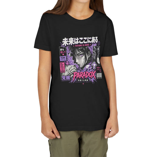 Y2K Youth Paradox Graphic T-Shirt – Retro 2000s Streetwear