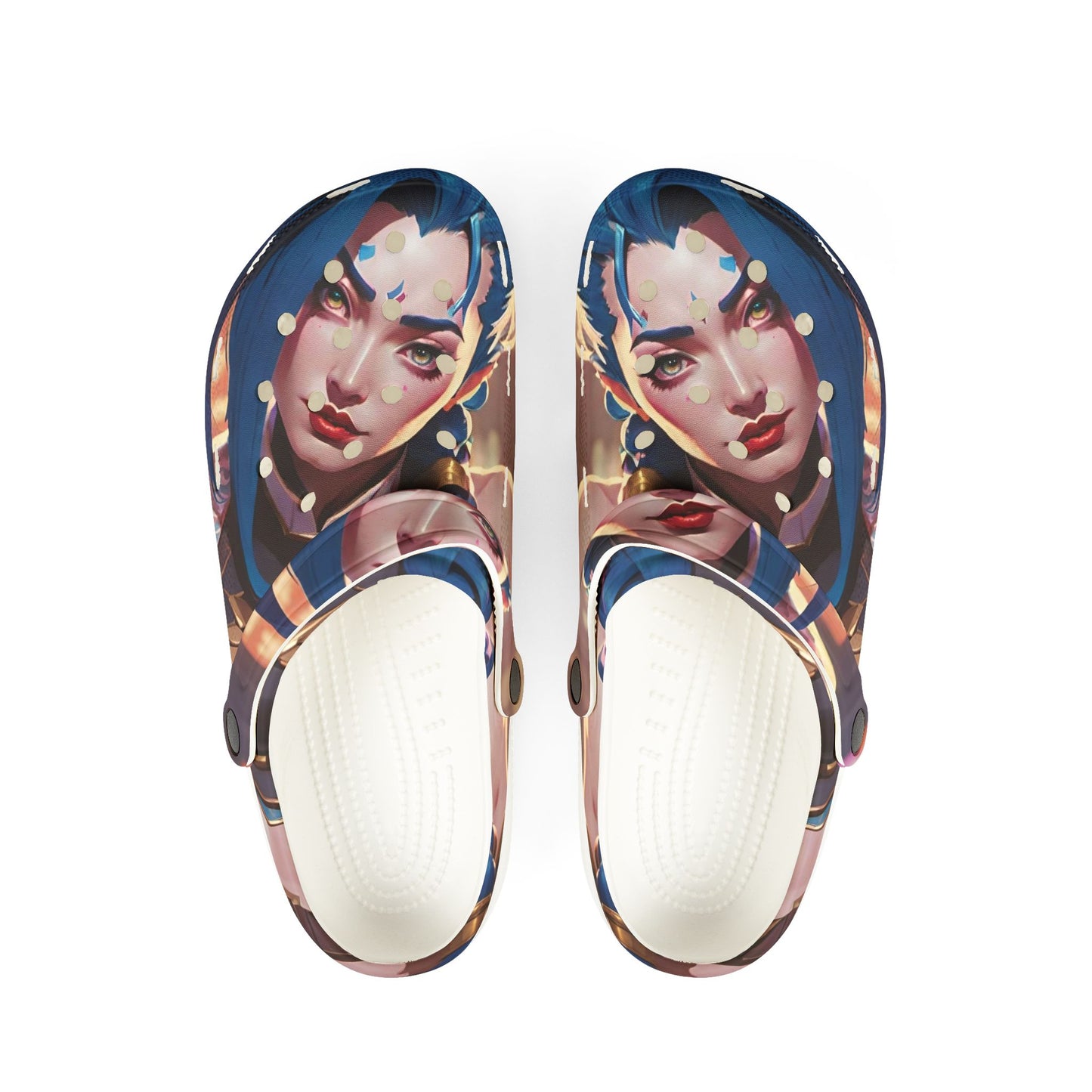 Anime Shoes, Japanese Manga Rubber Footwear for jinx Anime Lovers