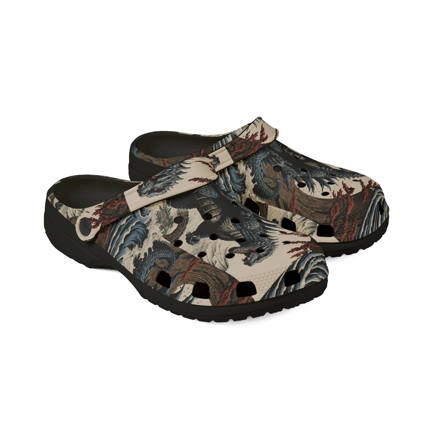 Ancient Japanese Kaiju Godzilla Rubber Shoes