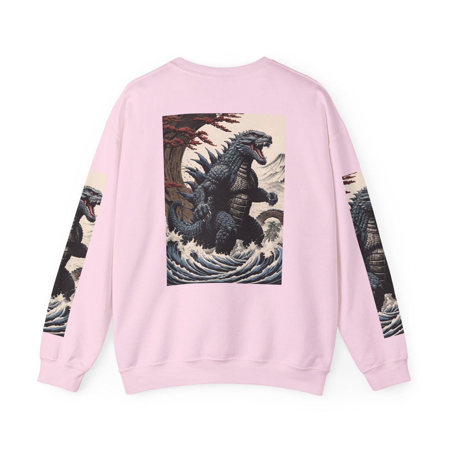 Retro Godzilla Crewneck Sweatshirt - Unisex Heavy Blend™