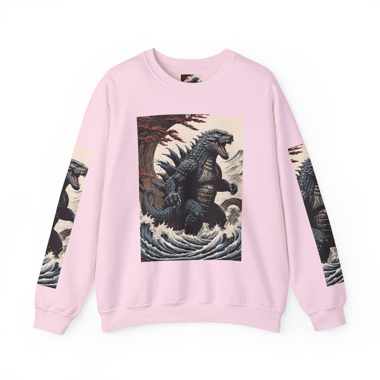 Retro Godzilla Crewneck Sweatshirt - Unisex Heavy Blend™