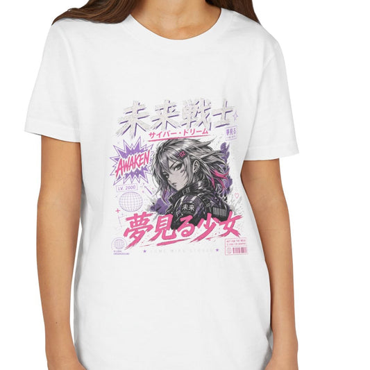 Y2K Anime Girl Shirt | Y2K Graphic Tee Youth Short Sleeve