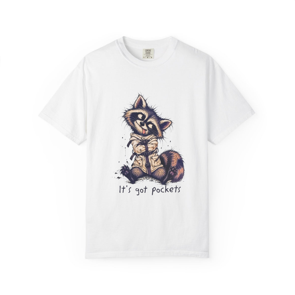It’s Got Pockets Raccoon T-Shirt