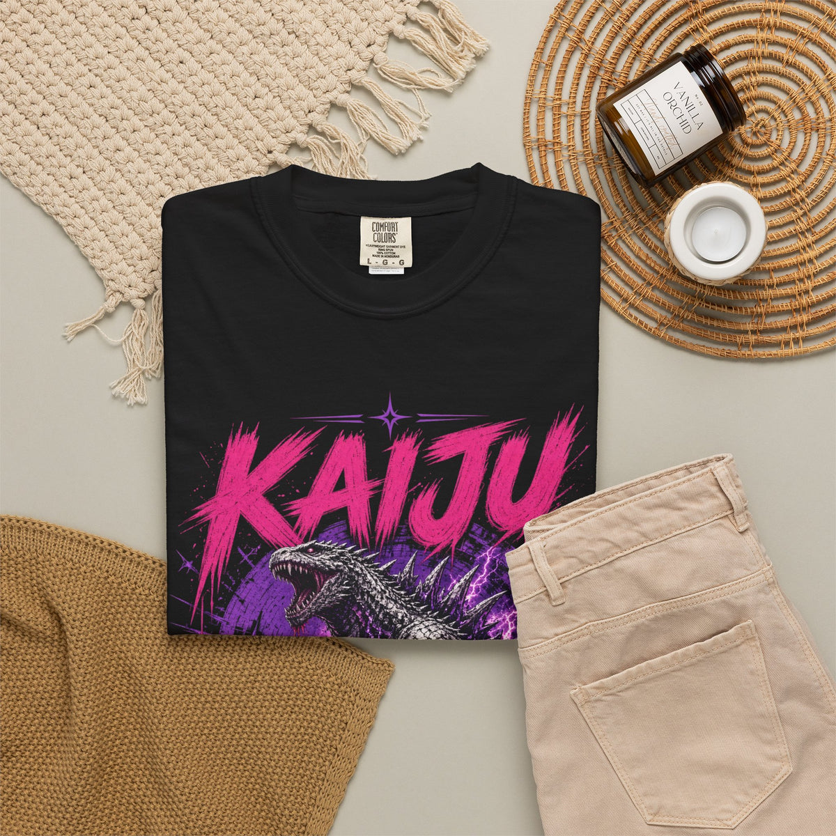 Giant Monster Y2K Graphic T-Shirt – Tokyo 2002 Streetwear Tee