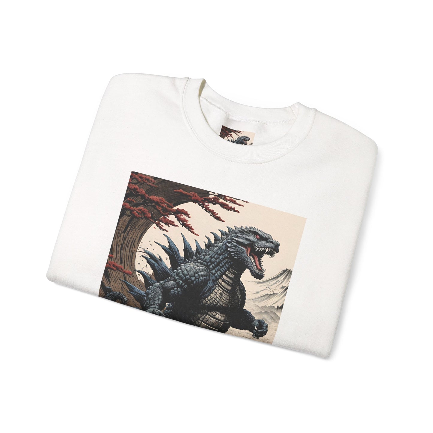 Retro Godzilla Crewneck Sweatshirt - Unisex Heavy Blend™
