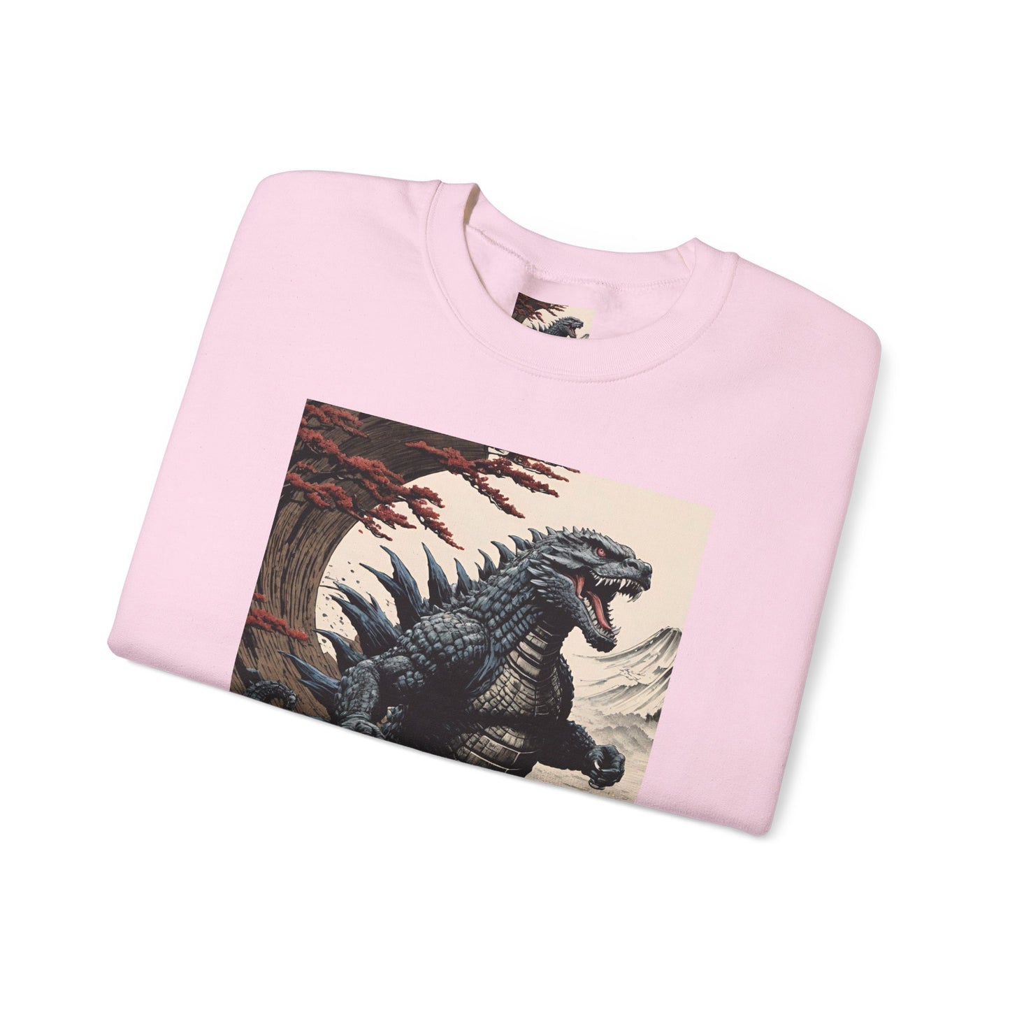 Retro Godzilla Crewneck Sweatshirt - Unisex Heavy Blend™