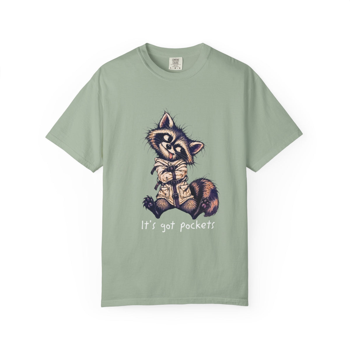 It’s Got Pockets Raccoon T-Shirt