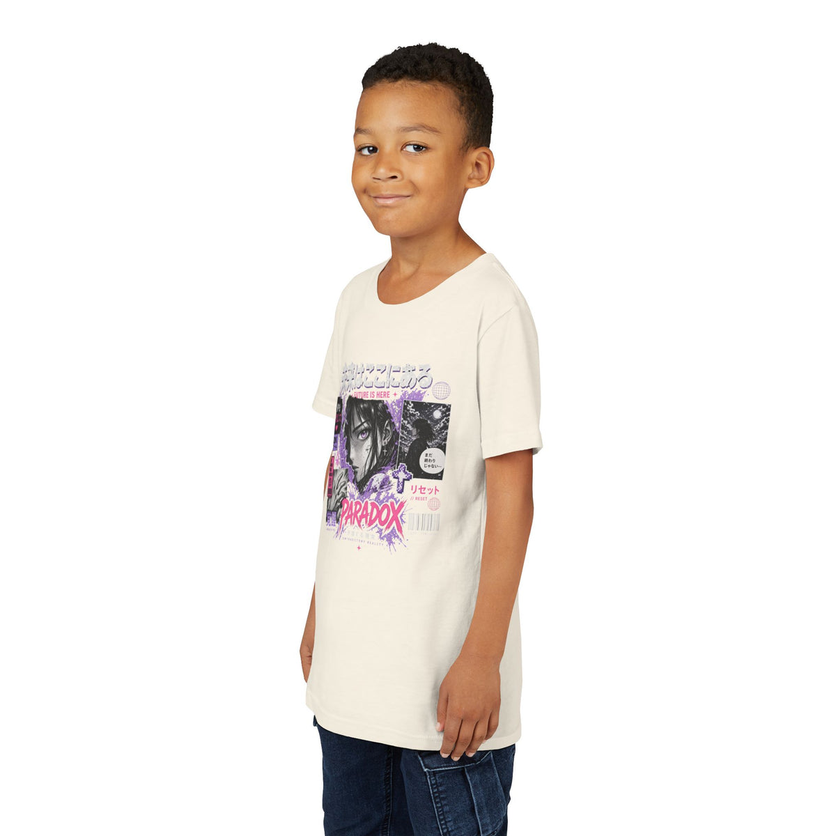 Y2K Youth Paradox Graphic T-Shirt – Retro 2000s Streetwear