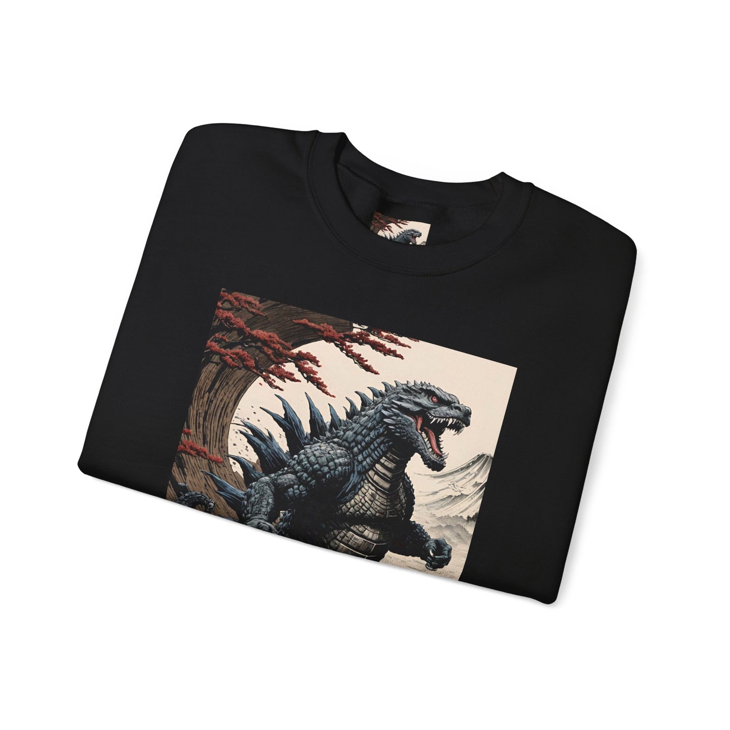Retro Godzilla Crewneck Sweatshirt - Unisex Heavy Blend™