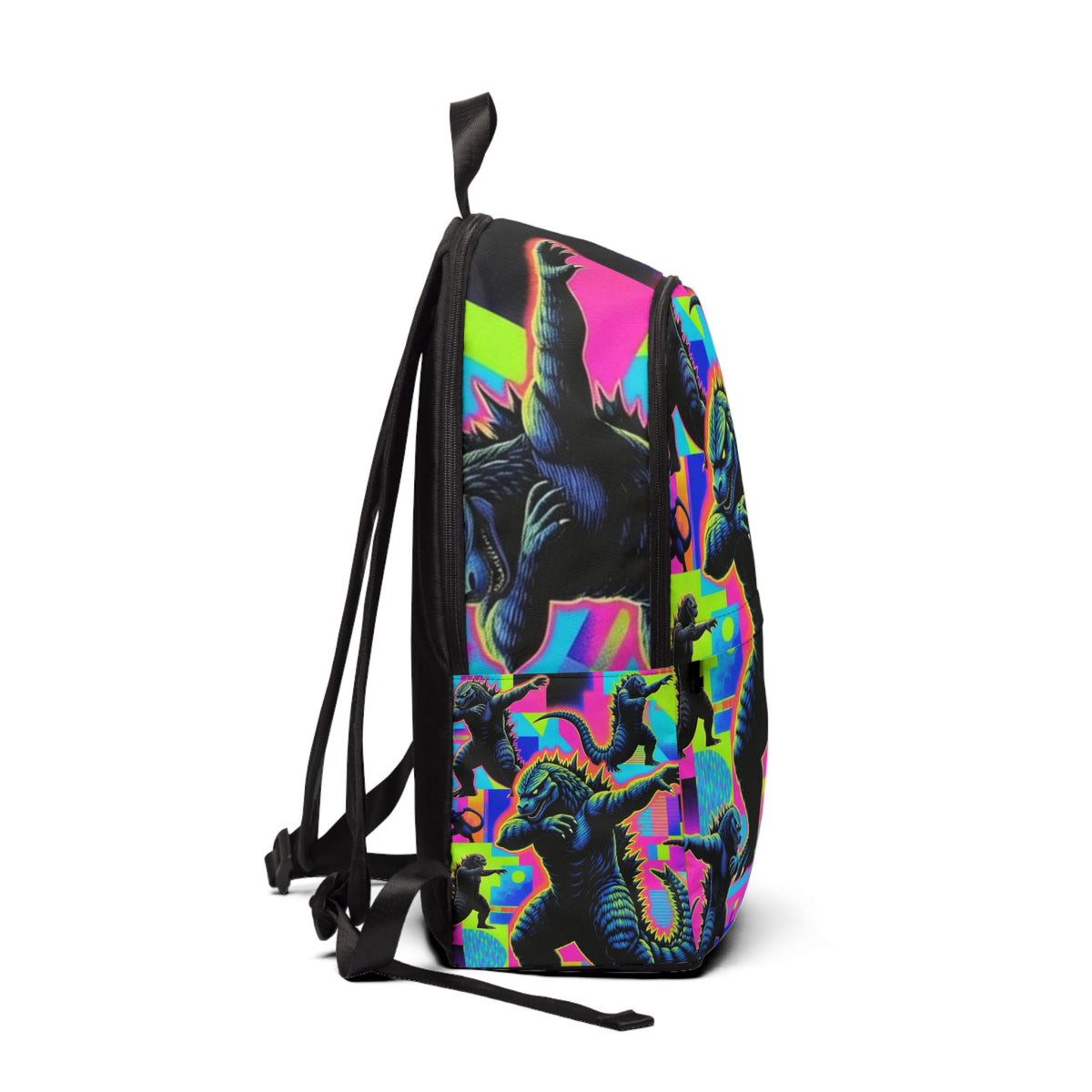 Y2K Godzilla Dabbing Backpack | Kaiju school or everyday bag