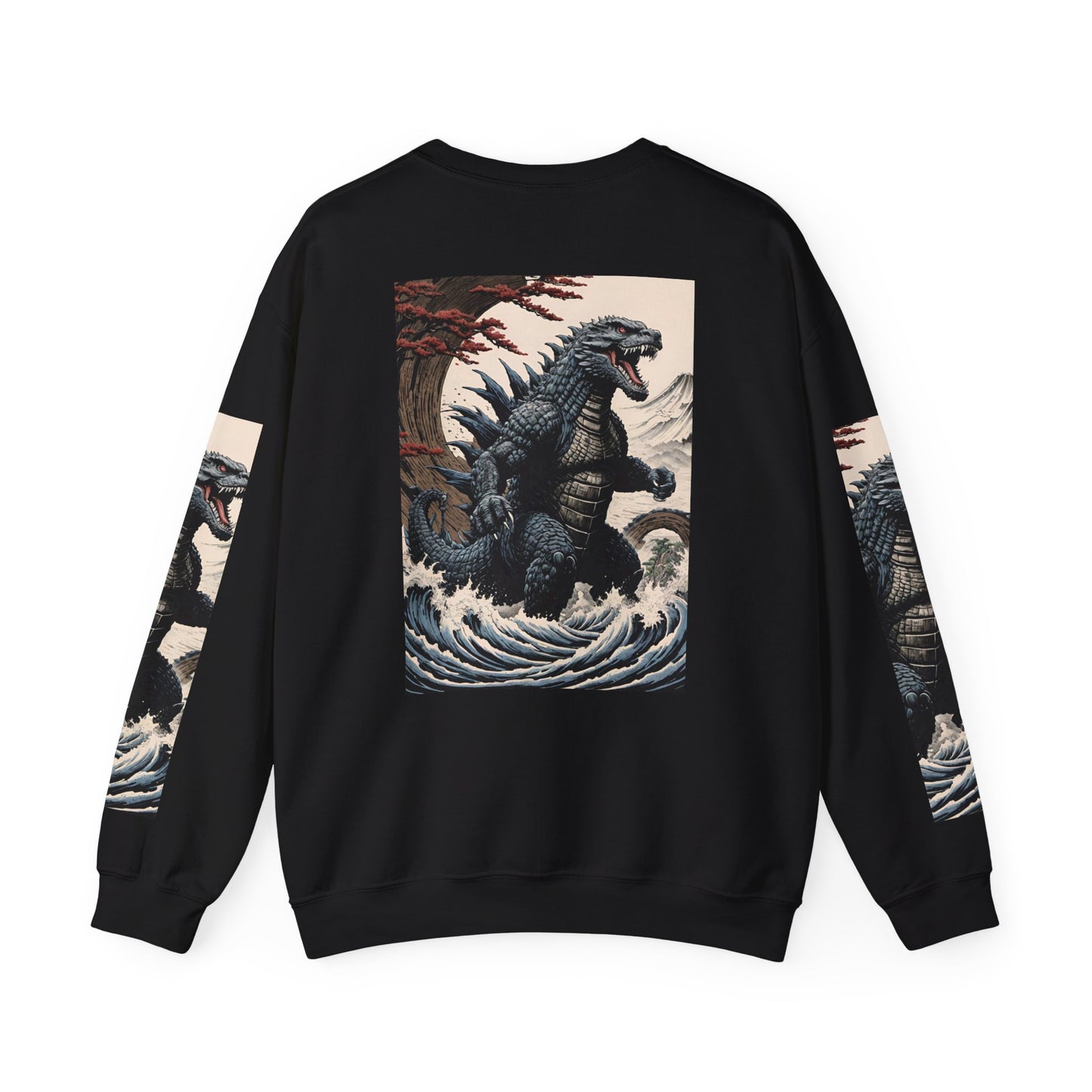 Retro Godzilla Crewneck Sweatshirt - Unisex Heavy Blend™
