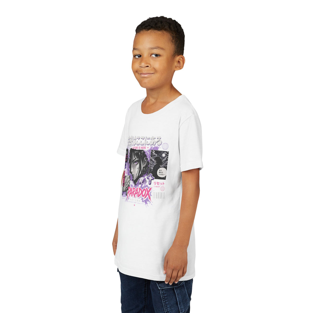 Y2K Youth Paradox Graphic T-Shirt – Retro 2000s Streetwear
