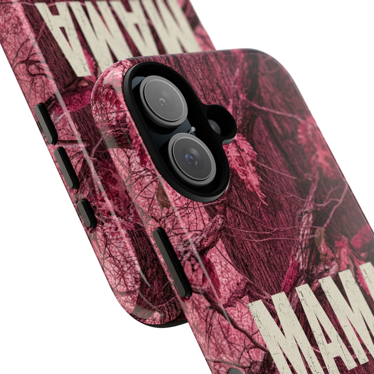 MAMA Pink Camouflage Tough Phone Case