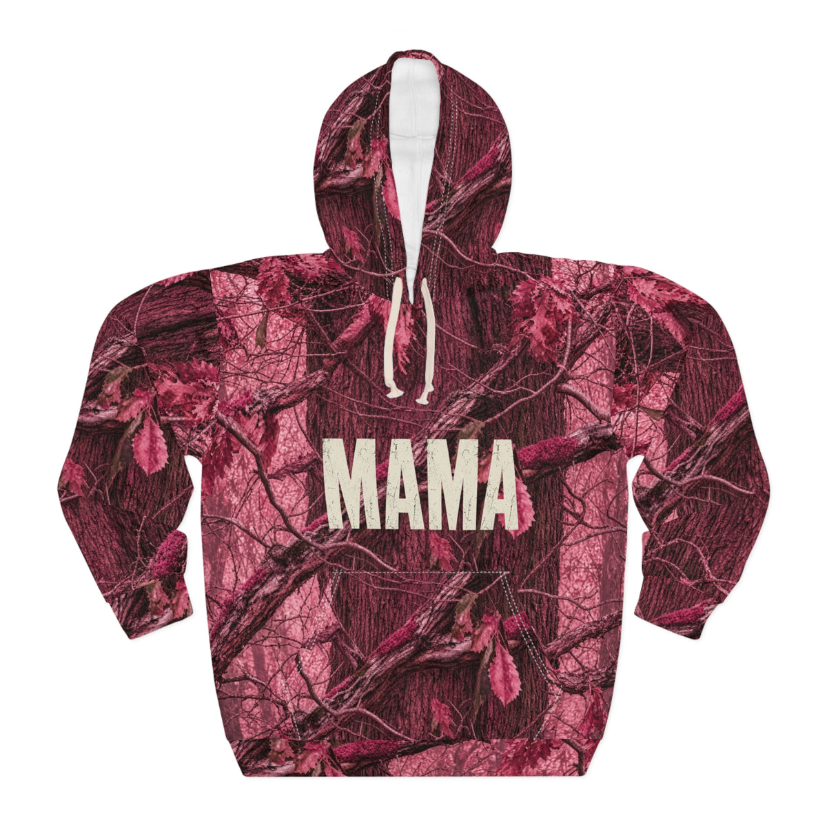MAMA Pink Camouflage Pullover Hoodie Gift for Mom