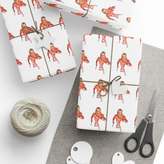 Wrapping Paper - Britney Knife Dance Viral Funny Gift Wrap