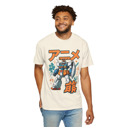 Retro Y2K Graphic T-Shirt | Vintage Mecha Robot Tee, Japanese Streetwear Style