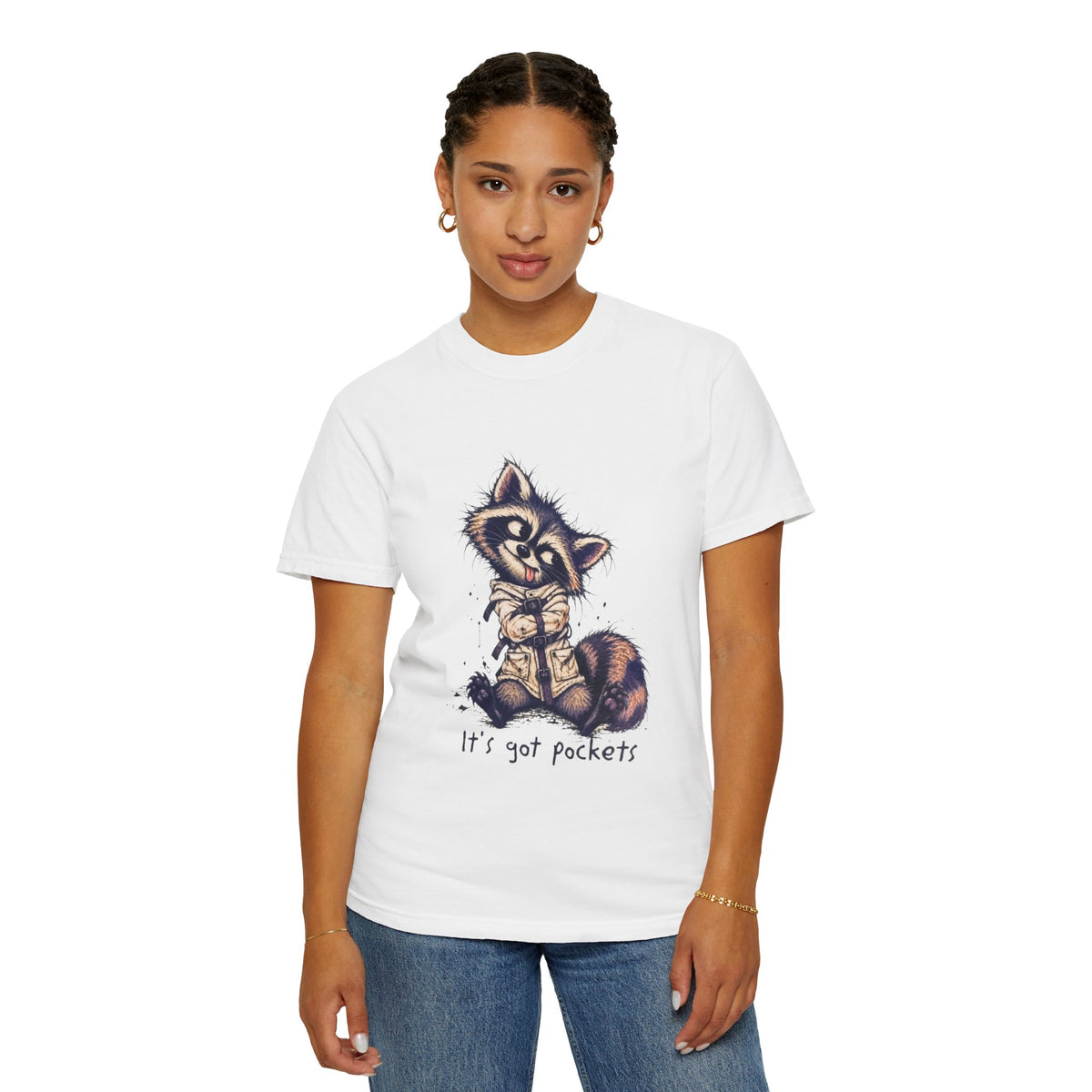 It’s Got Pockets Raccoon T-Shirt