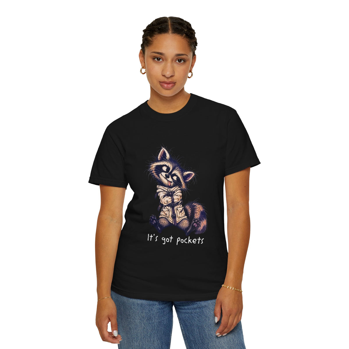 It’s Got Pockets Raccoon T-Shirt