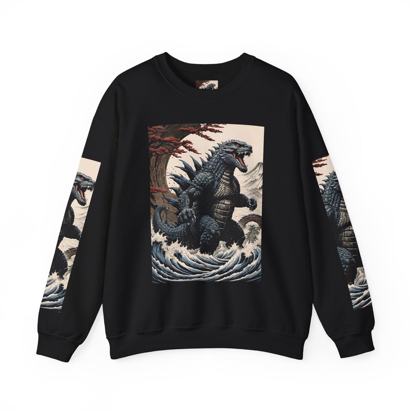 Retro Godzilla Crewneck Sweatshirt - Unisex Heavy Blend™