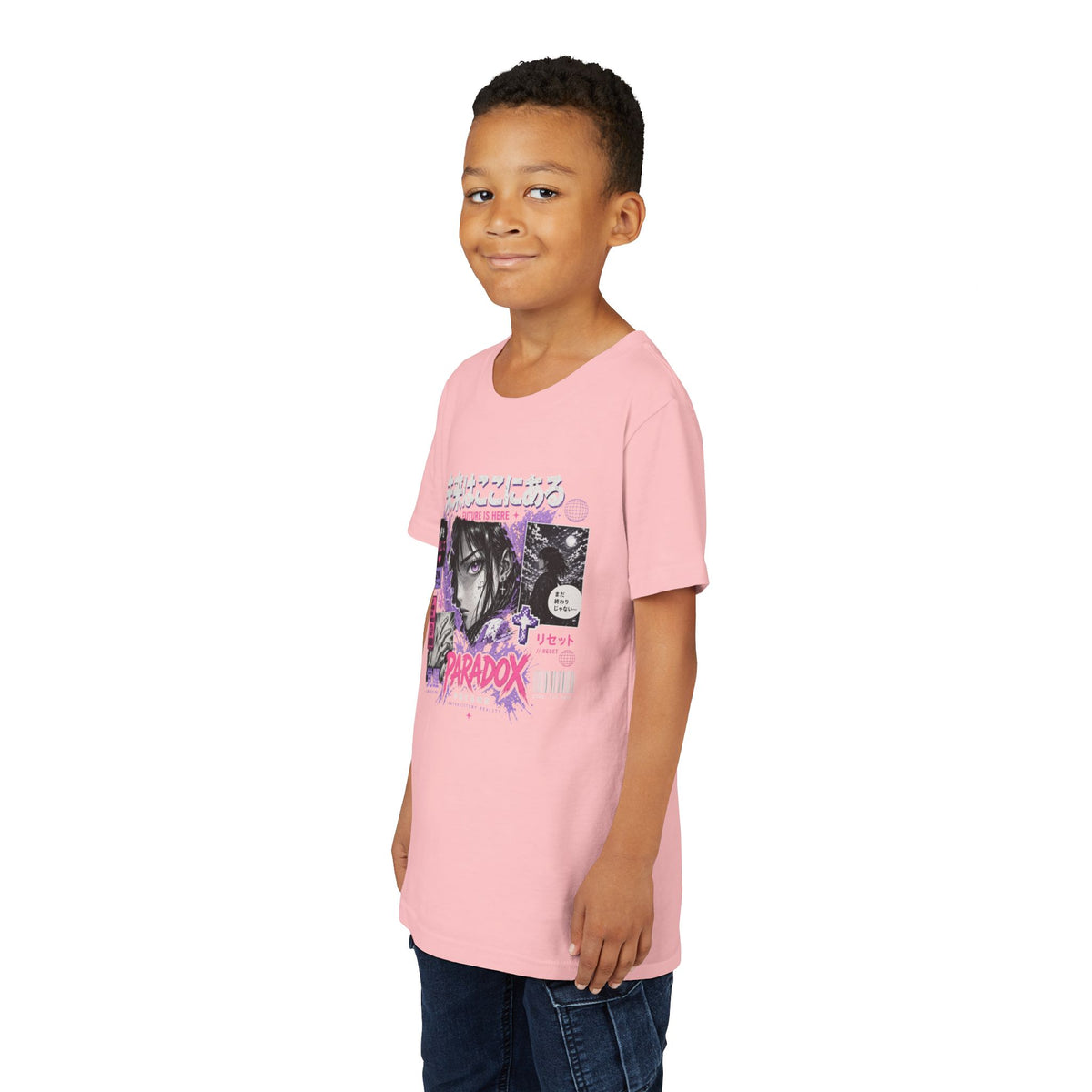 Y2K Youth Paradox Graphic T-Shirt – Retro 2000s Streetwear