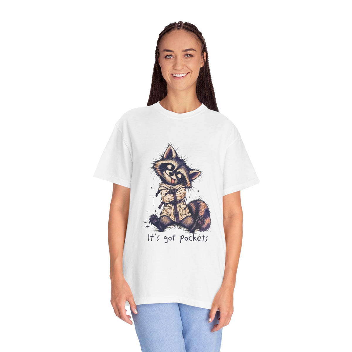 It’s Got Pockets Raccoon T-Shirt