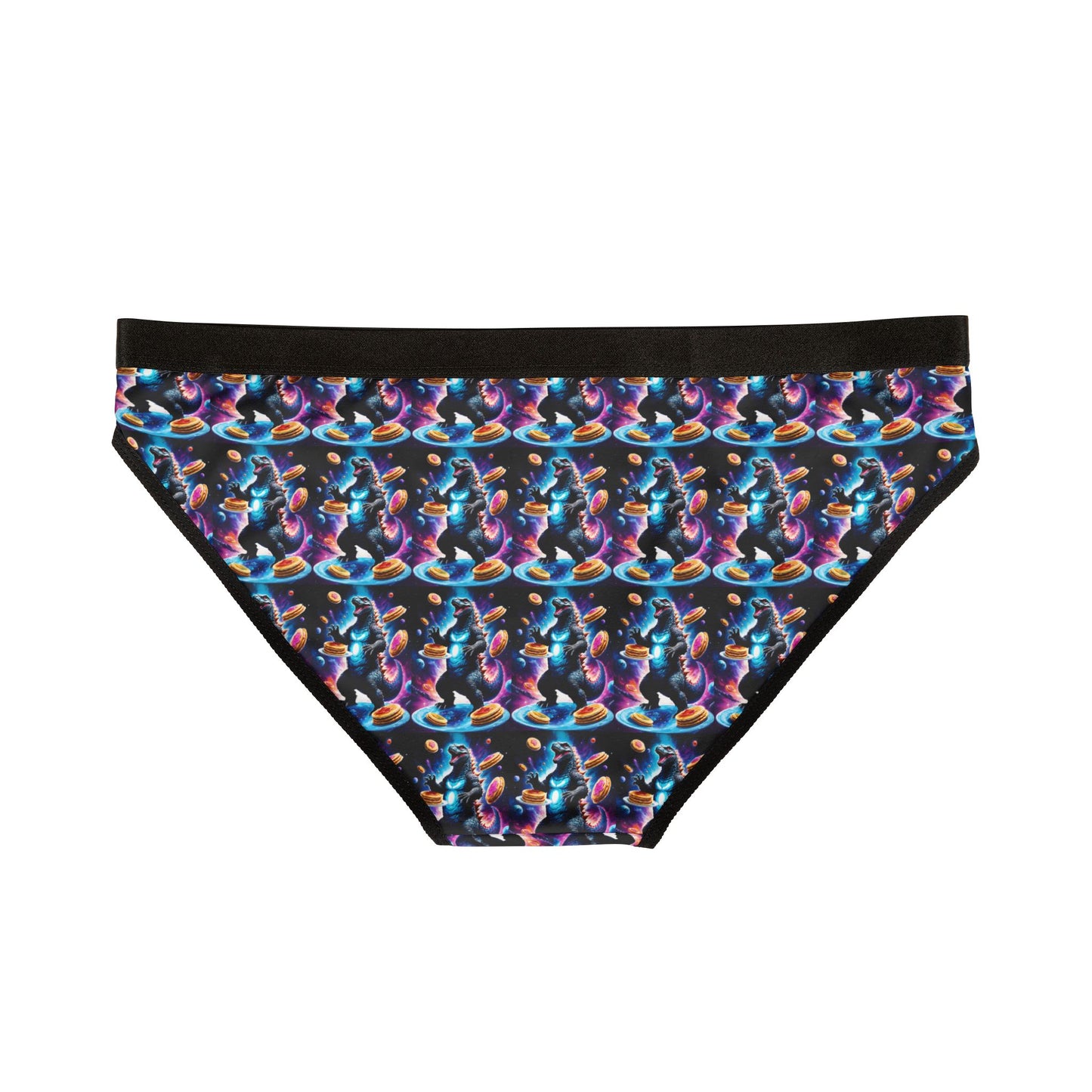 Godzilla Panties - Electric Space Waffles, Anime Art Lingerie, Best Girlfriend Wife Gift, Women's Underwear, Sexy Panty Set