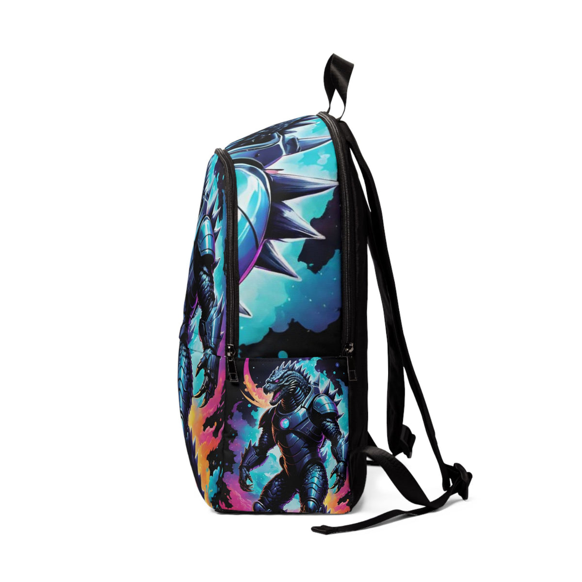Galactic Godzilla Backpack - Perfect for Movies, Anime Lovers, School, Travel, Gifts, Festivals