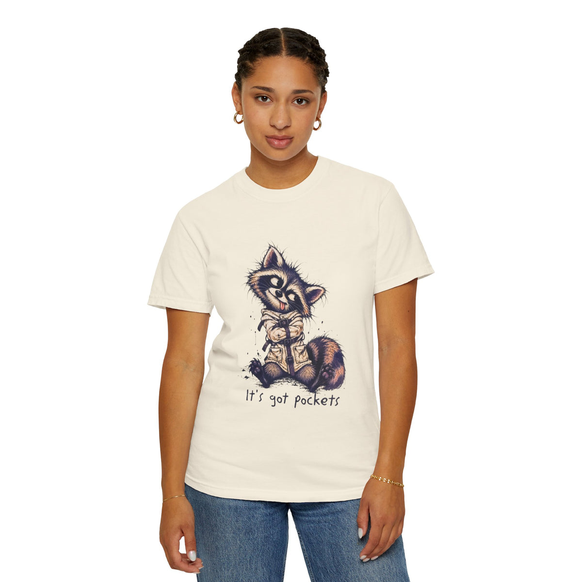 It’s Got Pockets Raccoon T-Shirt