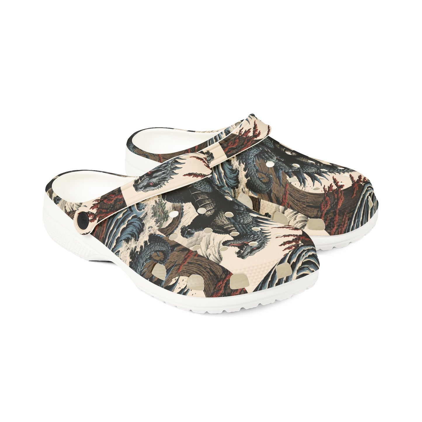 Ancient Japanese Kaiju Godzilla Rubber Shoes