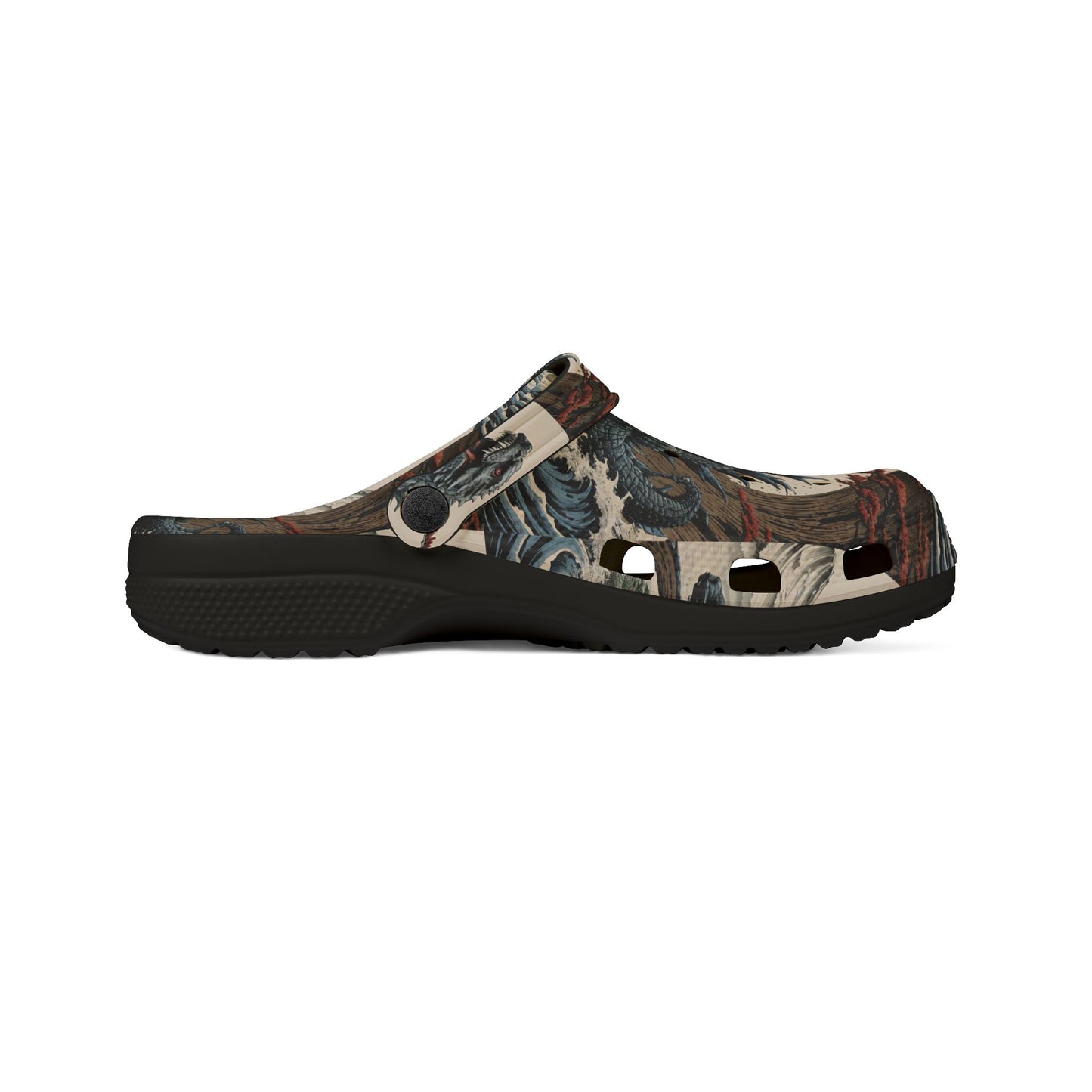 Ancient Japanese Kaiju Godzilla Rubber Shoes