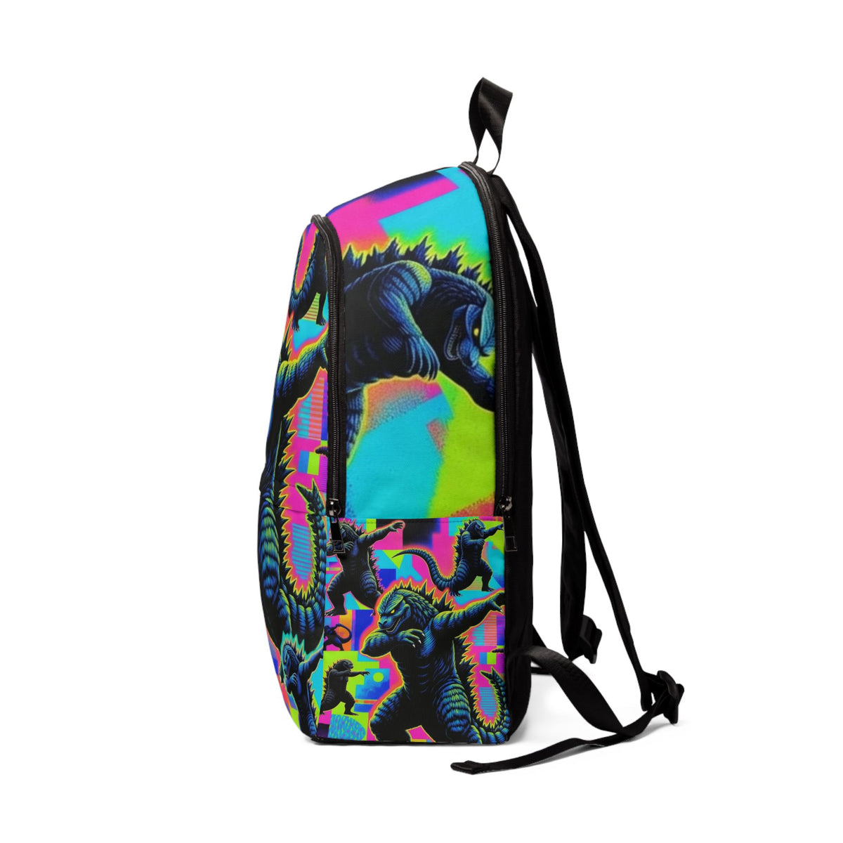 Y2K Godzilla Dabbing Backpack | Kaiju school or everyday bag