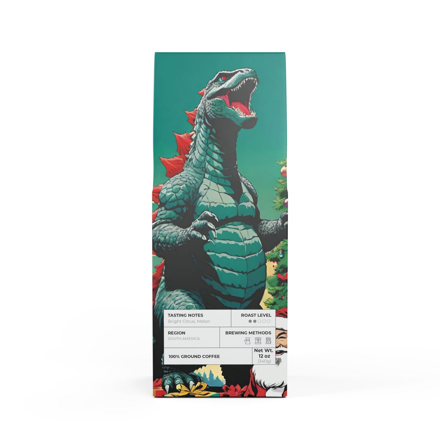 Godzilla Santa Retro Colombia Single Origin Coffee (Light-Medium Roast)
