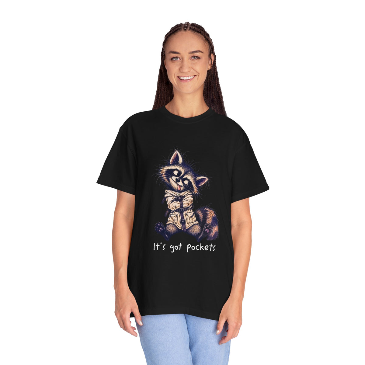 It’s Got Pockets Raccoon T-Shirt