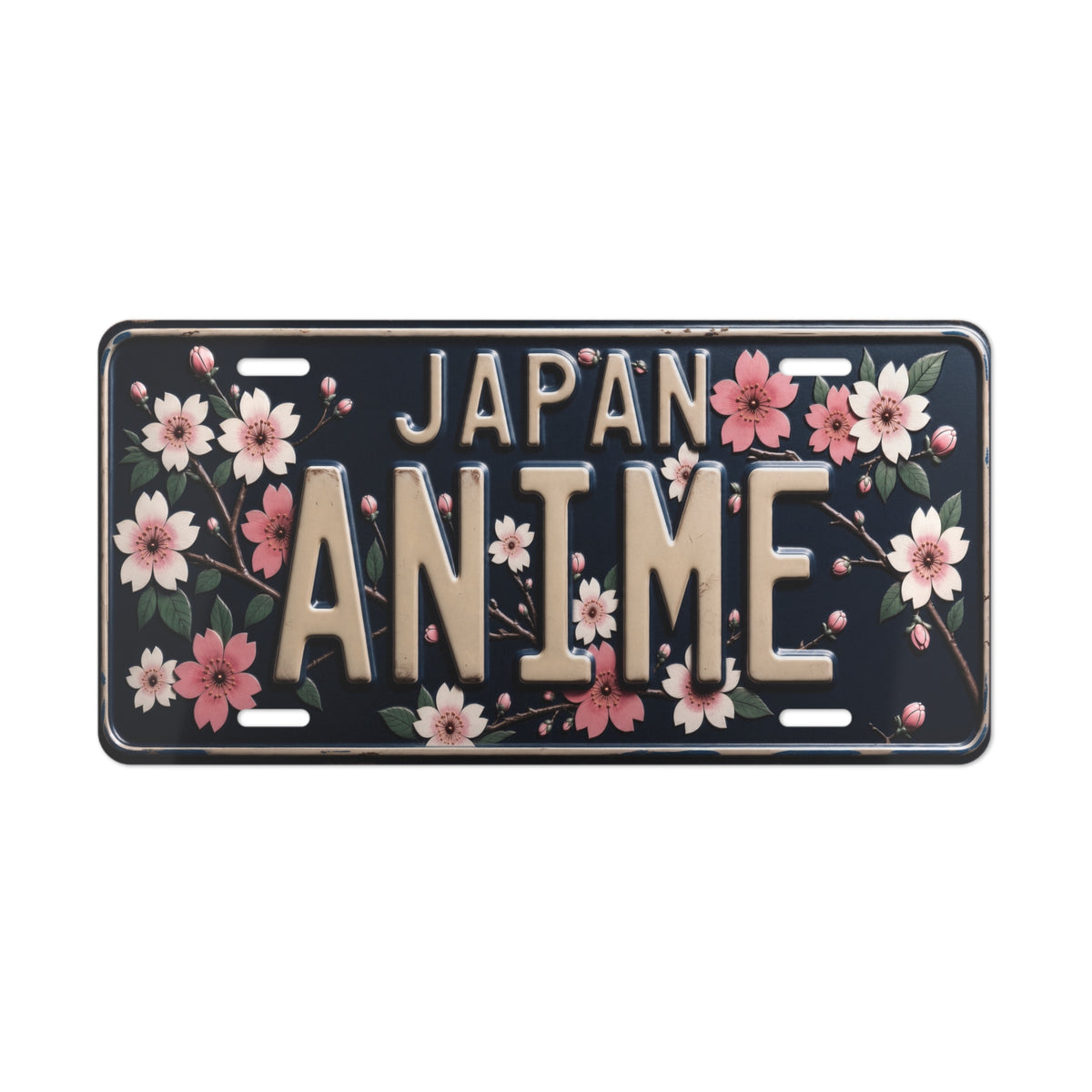 Japan Anime Cherry Blossom Vanity Plate - Sakura Aesthetic Decor